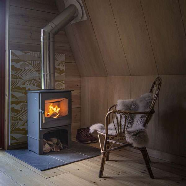 Poêle à bois CHARNWOOD C-FIVE-BUCHER